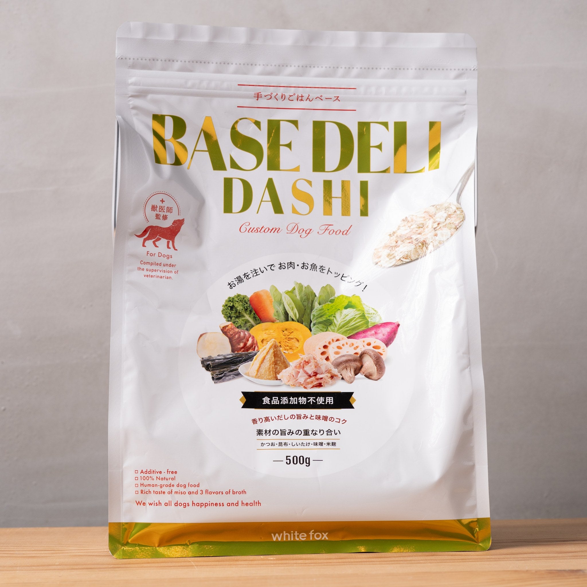 BASE DELI DASHI 500g パッケージ