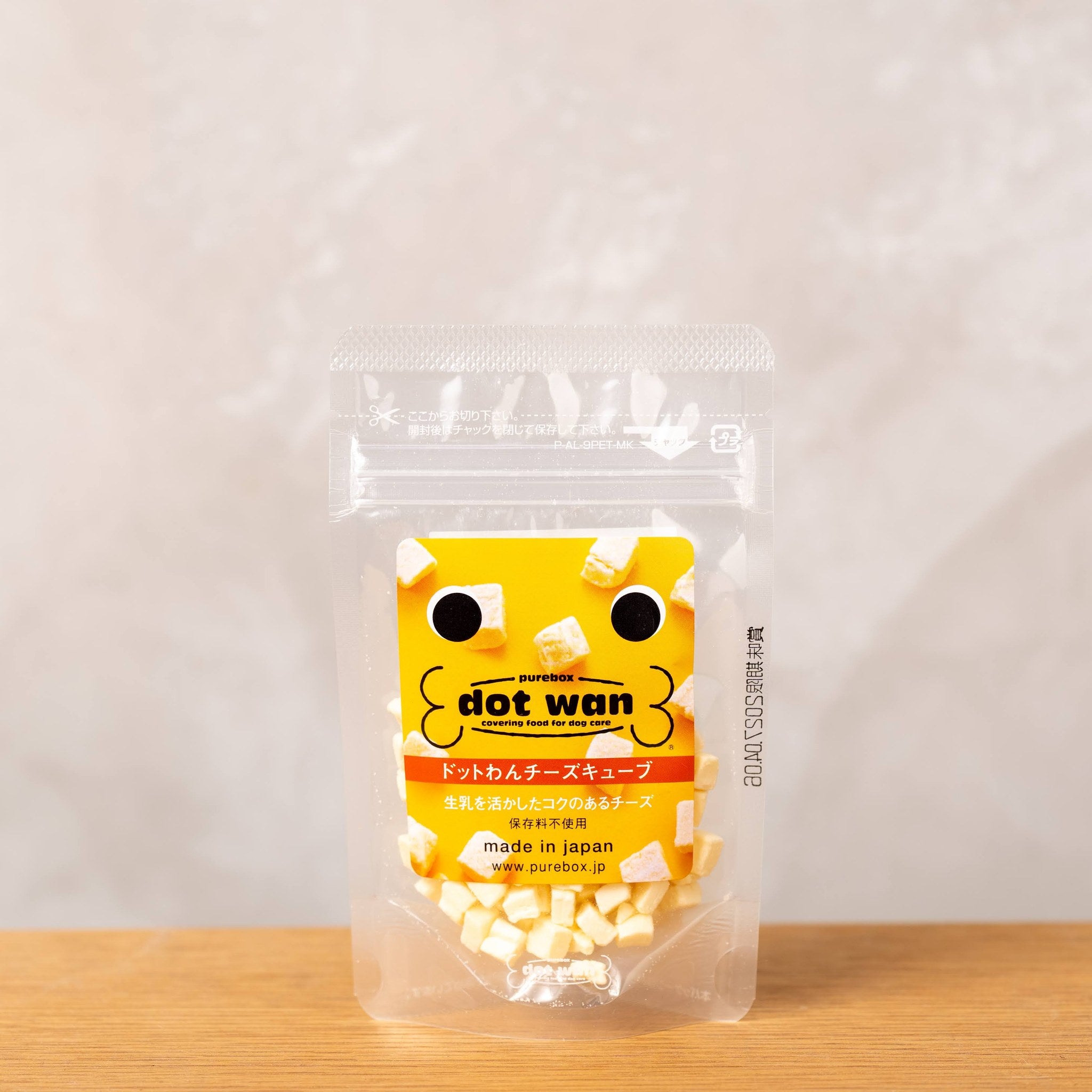 ドットわん フリーズドライチーズ パッケージ