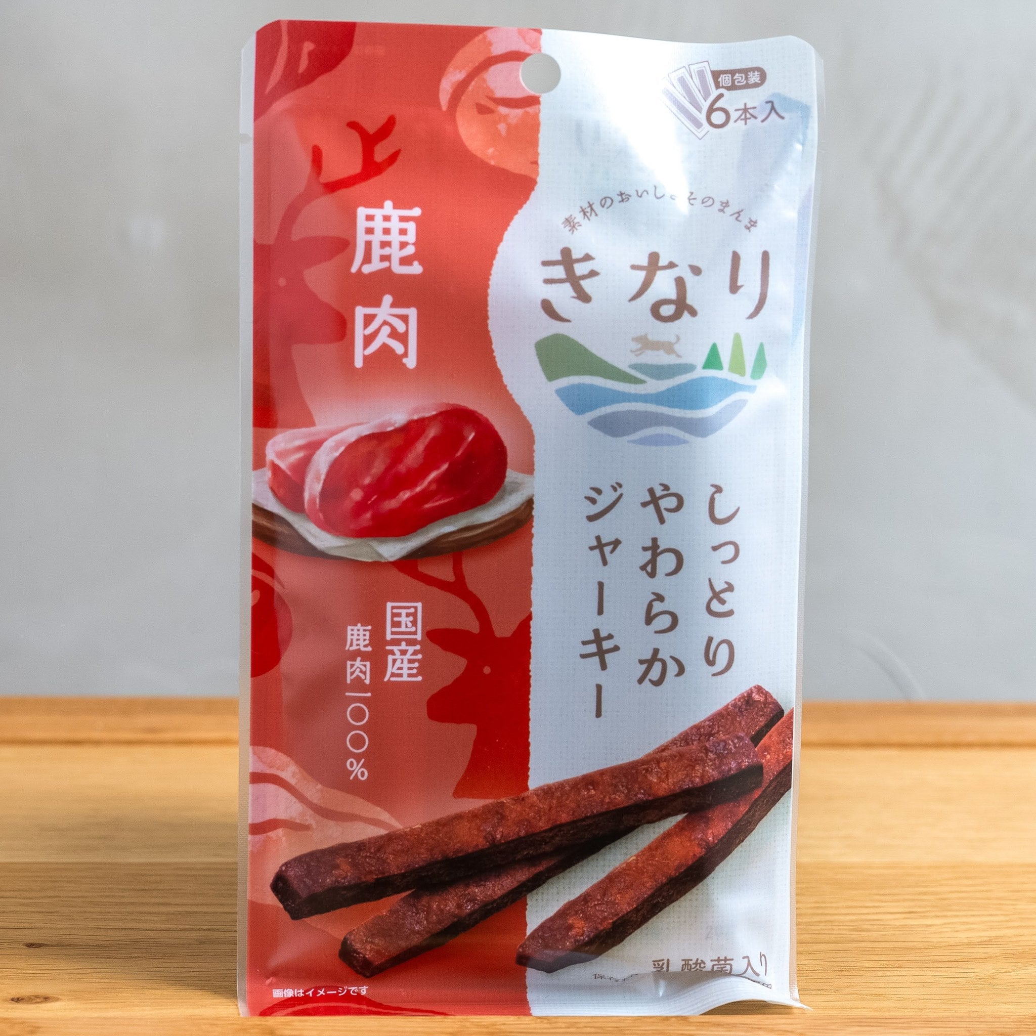 【国産・無添加】きなり しっとりやわらかジャーキー 鹿肉