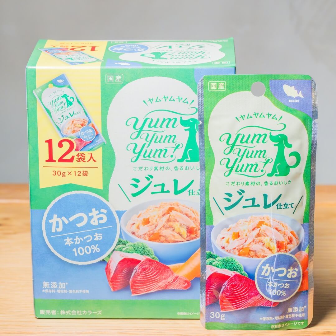 トッピング専用　ジュレ仕立てカツオ　ヤムヤムヤム
