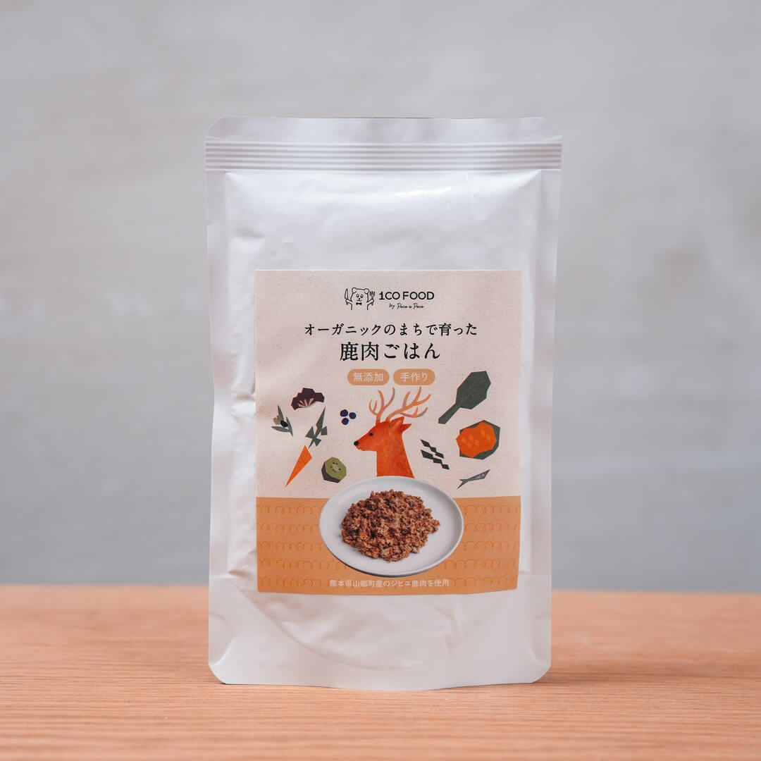 オーガニックのまちで育った鹿ごはん レトルト ぷるんと新食感 乳酸菌生成エキス配合